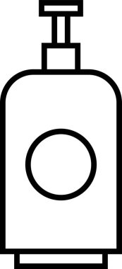 beyaz arkaplanda gaz silindiri simgesi