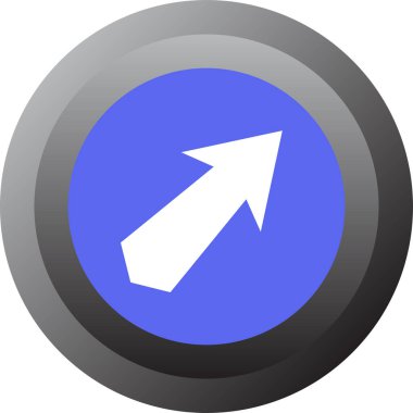 ok Ağı simgesi basit illüstrasyon 