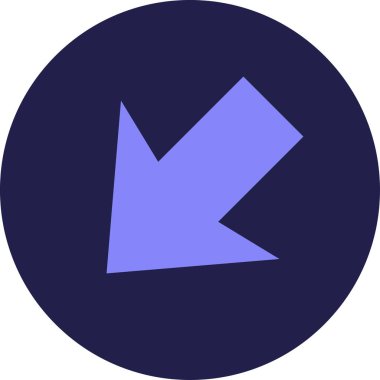 ok işareti simgesi, vektör çizimi 