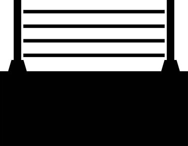 Boks ringi ikon vektör illüstrasyonu 