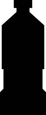 süt şişesi simgesi, vektör illüstrasyonu 