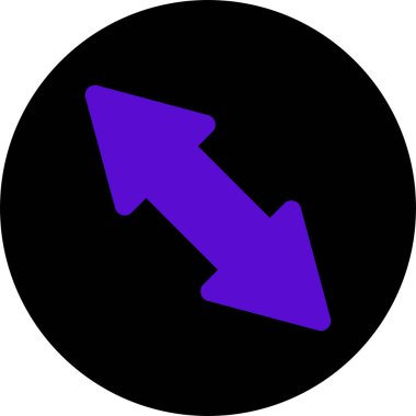 ok işareti simgesi, vektör çizimi 