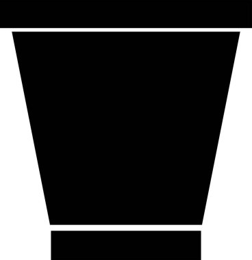 Beyaz arkaplanda kahve kapsülü simgesi