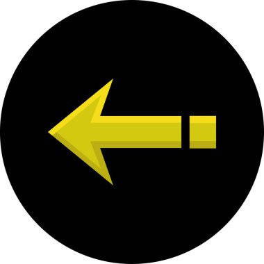 ok simgesi vektör illüstrasyonu