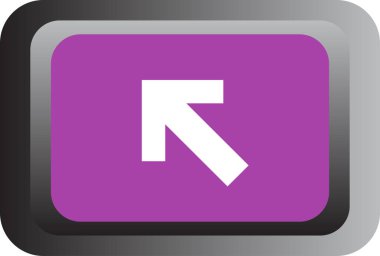 ok simgesi vektör illüstrasyonu