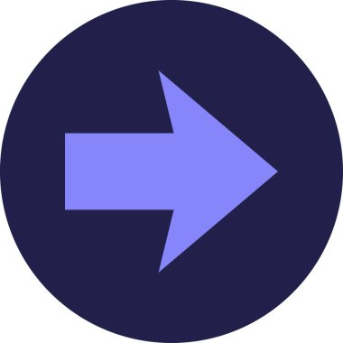 ok simgesi vektör illüstrasyonu