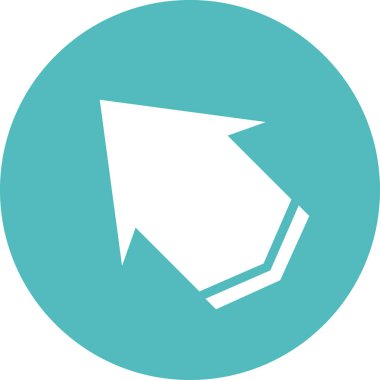 ok simgesi vektör illüstrasyonu