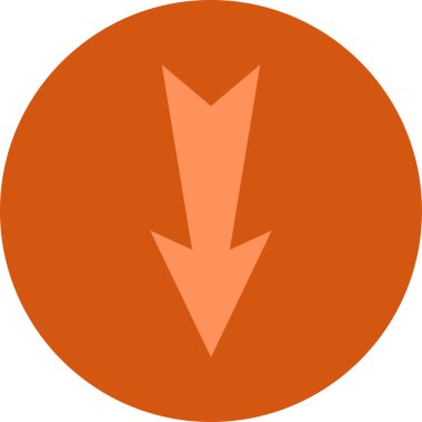 ok basit web simgesi, vektör illüstrasyonu 