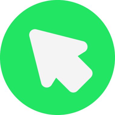 ok simgesi vektör illüstrasyonu