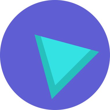 ok simgesi vektör illüstrasyonu