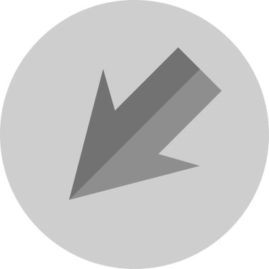 ok simgesi vektör illüstrasyonu