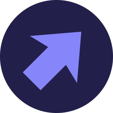 ok simgesi vektör illüstrasyonu