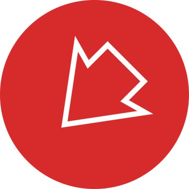 ok simgesi vektör illüstrasyonu