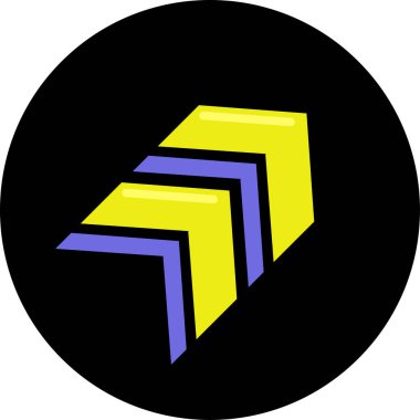 eğik ok simgesi, vektör illüstrasyonu