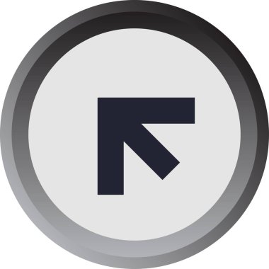 ok simgesi vektör illüstrasyonu