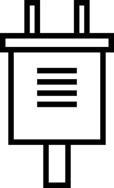 Beyaz arka plan üzerinde izole tak simgesi