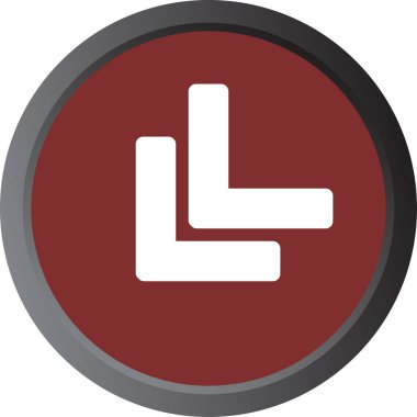 eğik ok simgesi, vektör illüstrasyonu