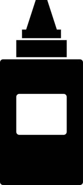 Yapıştırıcı vektör illüstrasyonunun simgesi