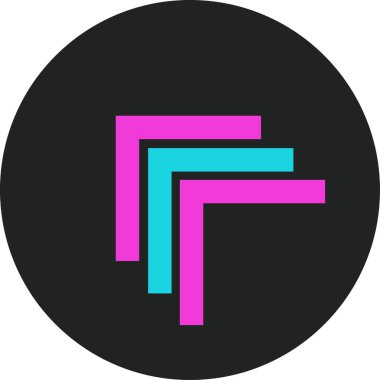 eğik ok simgesi, vektör illüstrasyonu