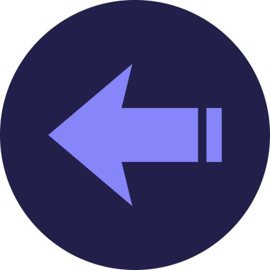 ok basit web simgesi, vektör illüstrasyonu 