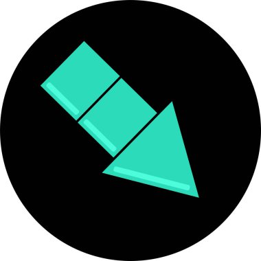 ok işaretinin vektör illüstrasyonu