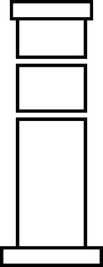 Duman fabrikası baca taşıyıcısı. Hava kirliliği simgesi illüstrasyonu. 