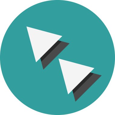 Ok. Web simgesi basit tasarım