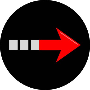 Ok. Web simgesi basit tasarım