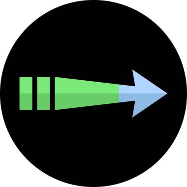 Ok. Web simgesi basit tasarım