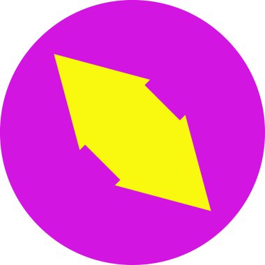 Ok. Web simgesi basit tasarım