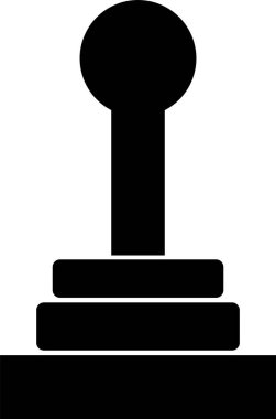 Vites kutusu simgesi. Hız değiştiren vektör çizimi beyaza izole edildi