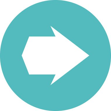 Ok. Web simgesi basit tasarım