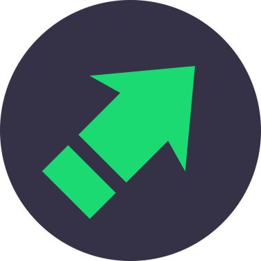 Ok. Web simgesi basit tasarım