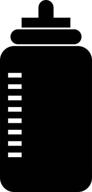 Çocuklar için şişe vektör illüstrasyonu