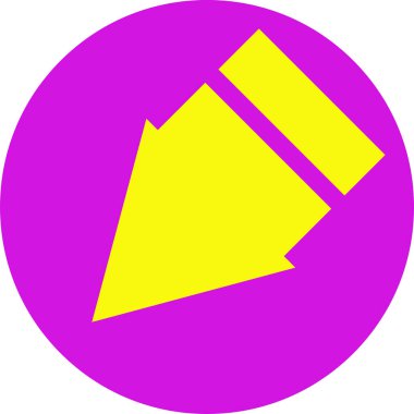 Ok. Web simgesi basit tasarım