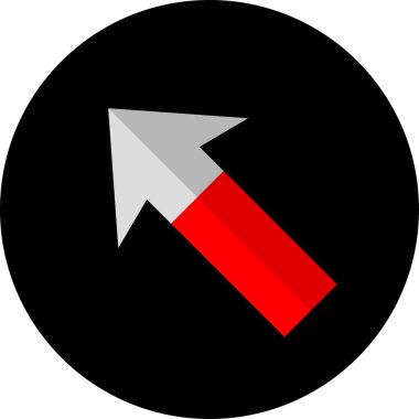 Ok. Web simgesi basit tasarım