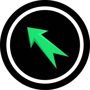 Ok. Web simgesi basit tasarım