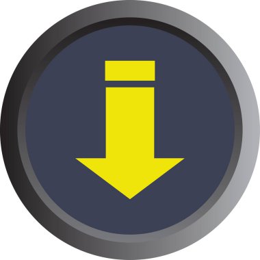 Ok. Web simgesi basit tasarım