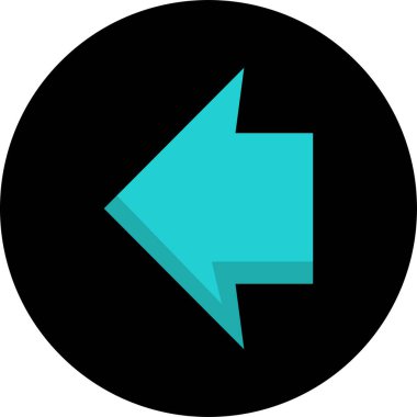 ok simgesinin vektör illüstrasyonu