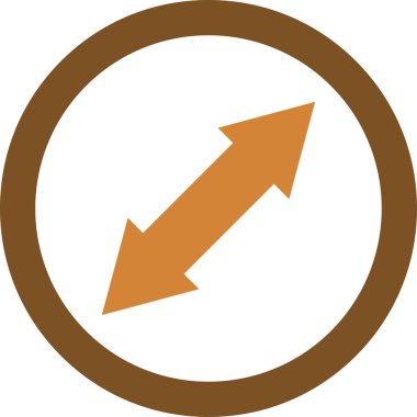 Ok. Web simgesi basit tasarım