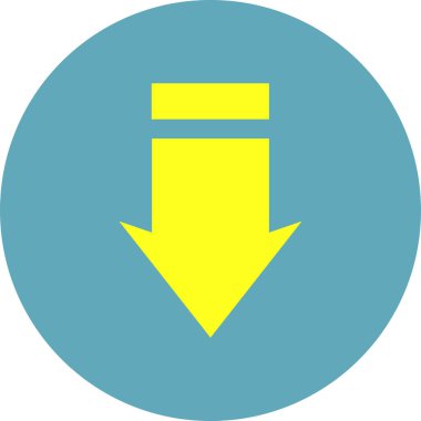 ok simgesinin vektör illüstrasyonu