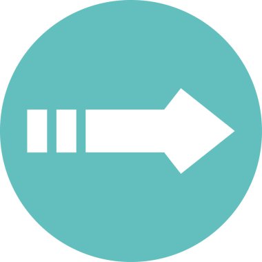 ok simgesinin vektör illüstrasyonu