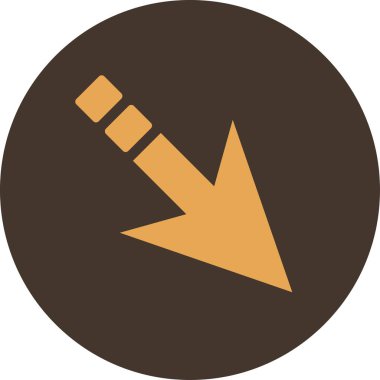 ok simgesinin vektör illüstrasyonu