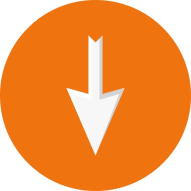 ok simgesinin vektör illüstrasyonu