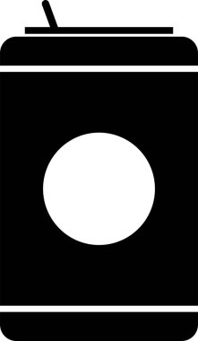 Beyaz arkaplanda izole edilmiş süt kutusu simgesi. 