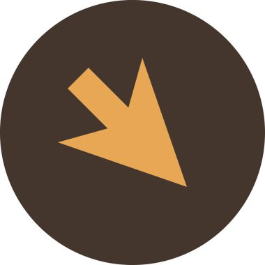 Ok. Web simgesi basit tasarım