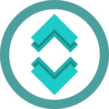 ok simgesinin vektör illüstrasyonu