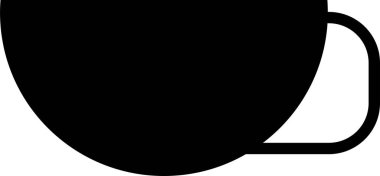 Kupa simgesi, vektör illüstrasyonu