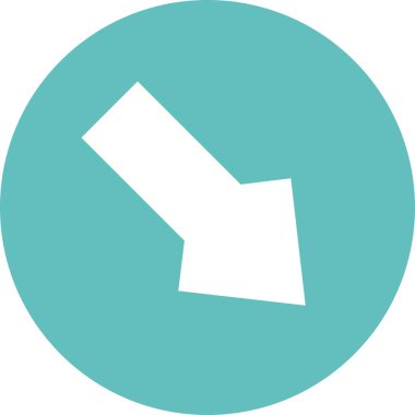 ok simgesinin vektör illüstrasyonu