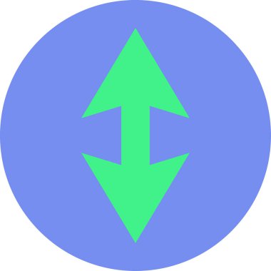 ok simgesinin vektör illüstrasyonu